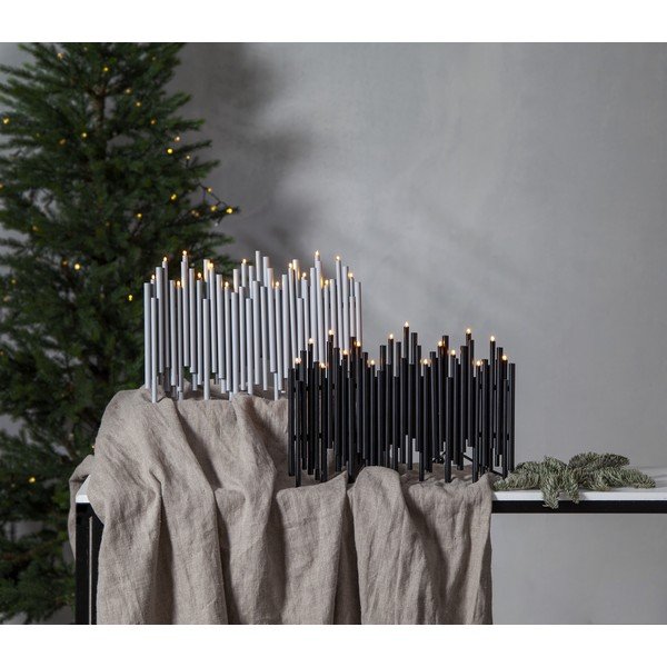 Бяла коледна светлинна украса Note - Star Trading-image-1