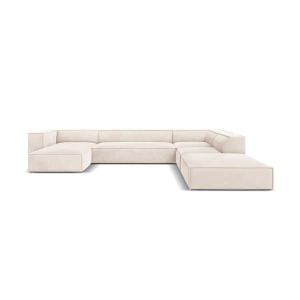 Кремав ъглов диван (десен ъгъл) Madame - Windsor & Co Sofas