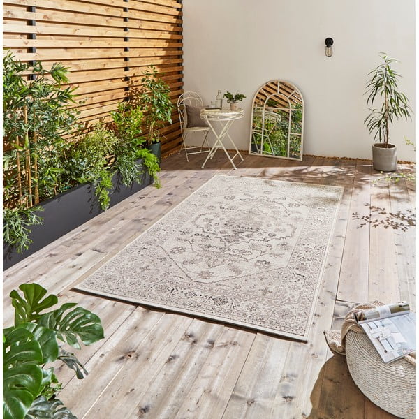 Бежов външен килим 170x120 cm Miami - Think Rugs-image-1