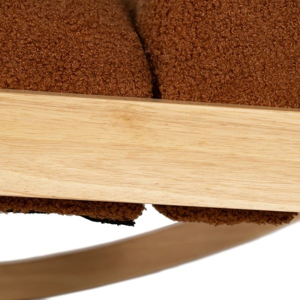 Кафяво люлеещо се кресло – Ixia-image-1