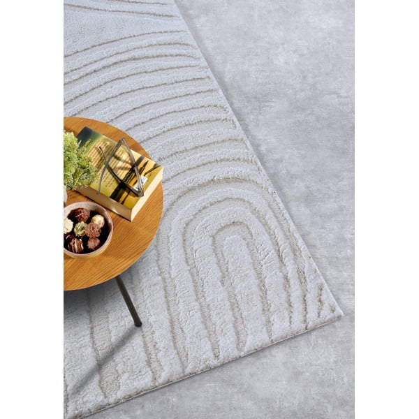 Кремав килим 160x235 cm Pigment Cream White – Elle Decoration-image-2