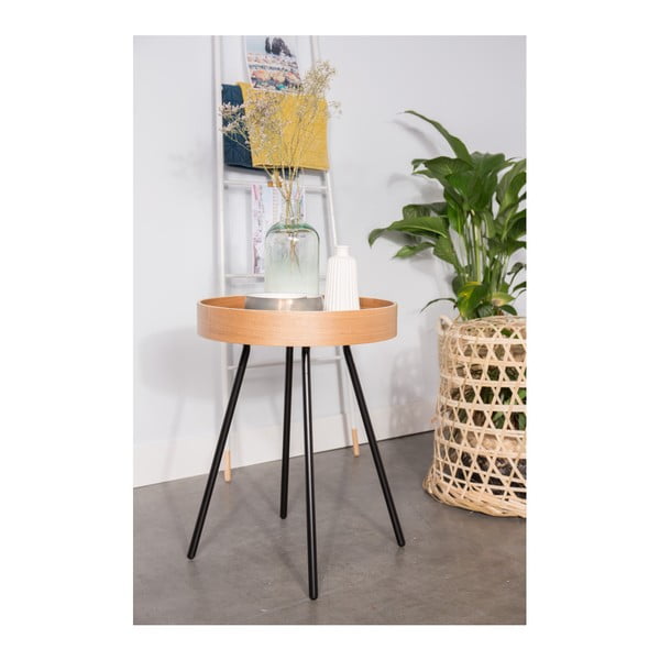 Сгъваема маса Тава Oak Tray - Zuiver-image-2