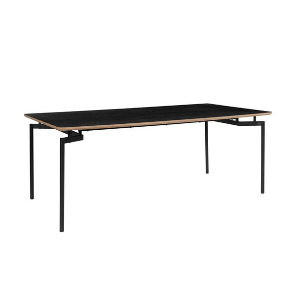 Черна трапезна маса 100x200 cm Alto – Støraa-image-1
