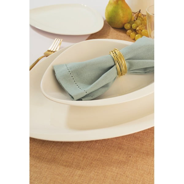 Бели десертни порцеланови чинии в комплект от 6 бр. Carrara – Villa Altachiara-image-2