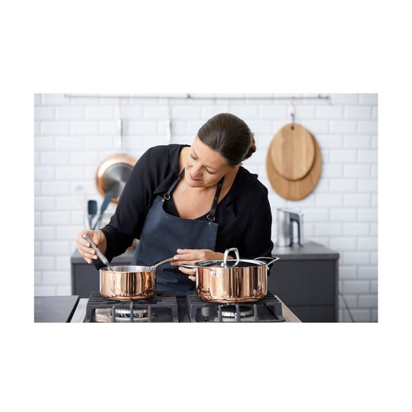 Тиган от неръждаема стомана/меден 1,4 l – Blomsterbergs-image-3