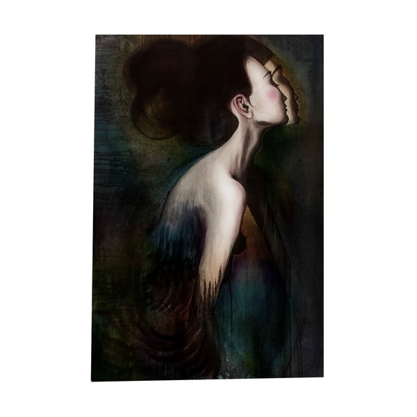 Autorský plakát od Lény Brauner Slečna Rakatamizau v barvě, 43x60 cm