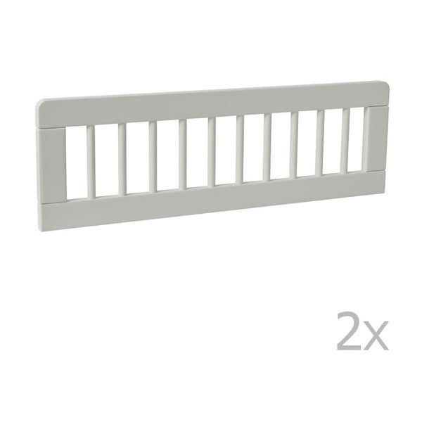 Комплект от 2 бели прегради за детско легло , 200 x 90 cm Basic - Pinio-image-1