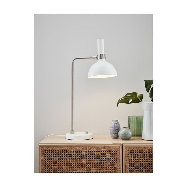 Бяла настолна лампа Larry - Markslöjd-image-1