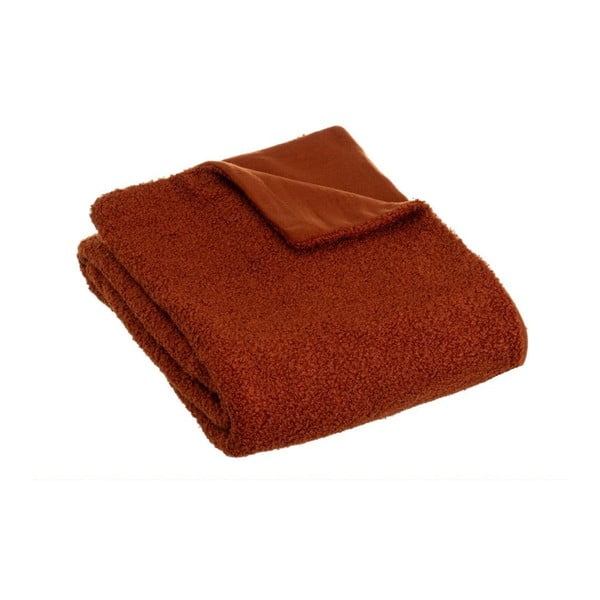 Одеяло от шерпа в тухлен цвят 130x160 cm Sherpa Bouclé – Casa Selección