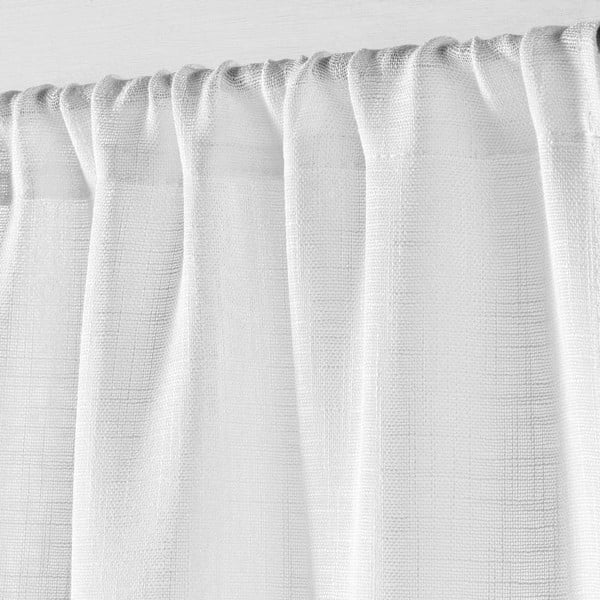Бяла завеса за врата 90x200 cm Haltona – douceur d'intérieur-image-2