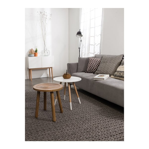 Масичка за кафе от мангово дърво Dendron, ⌀ 43 cm - Zuiver-image-1