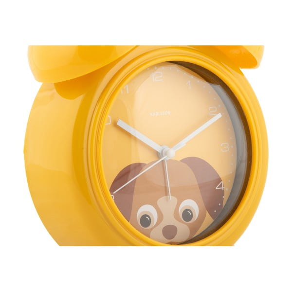 Детски будилник ø 15 cm Peekaboo Dog – Karlsson-image-3
