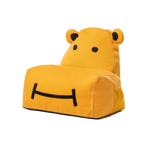 Горчичножълта детска чанта за диван Hippo - The Brooklyn Kids