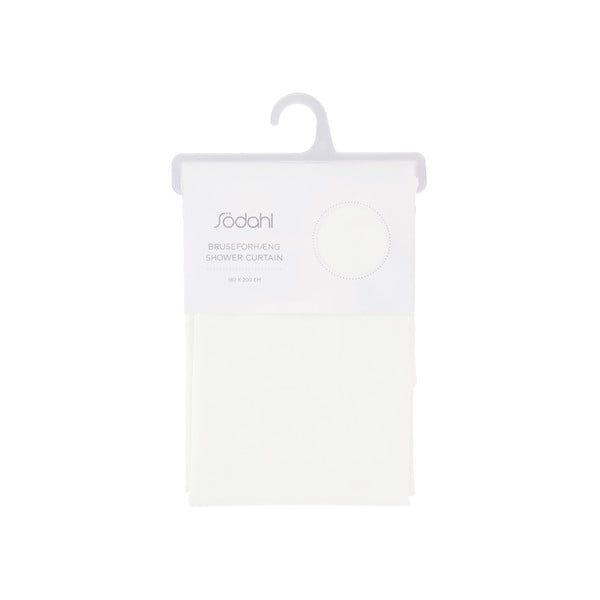 Завеса за душ Comfort бяла, 180x200 cm - Södahl-image-3