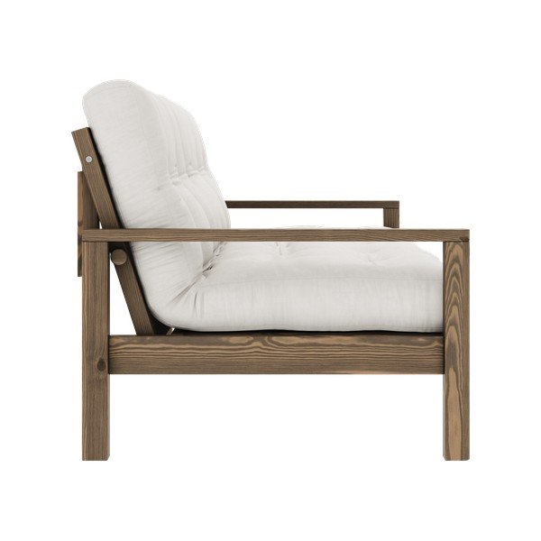 Кремав разтегателен диван 205 cm Knob - Karup Design-image-4