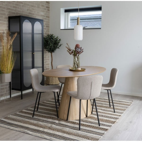 Маса за хранене с плот от ясенова дървесина 90x160 cm Bolton - House Nordic-image-1