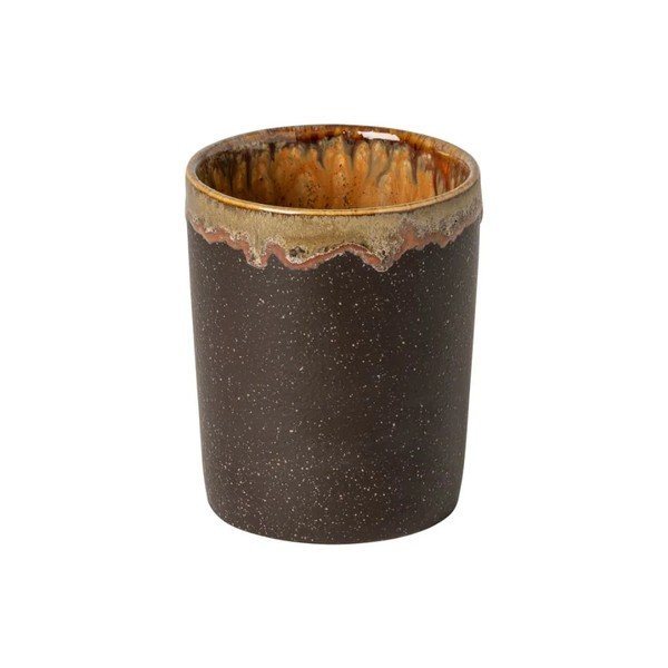 Кафява глинена чаша за четки за зъби Poterie Bath – Casafina