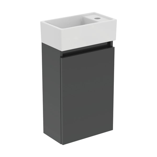 Сив стенен шкаф за мивка 35x55 cm Eurovit+ – Ideal Standard-image-2