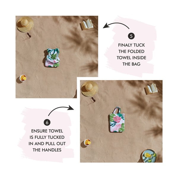 Plážová osuška 150x75 cm Tropical Palm – Catherine Lansfield-image-4