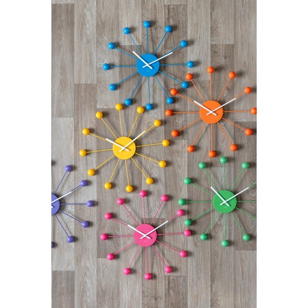 Стенен часовник ø 40 cm Funky Spider – Karlsson-image-2