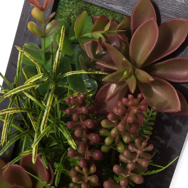 Sada 2 závěsných dekorací ve tvaru rostoucího kaktusu Unimasa-image-1