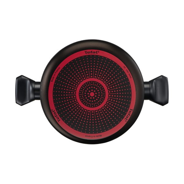 Алуминиев тиган с капак ø 28 cm Simply Clean Red - Tefal-image-1