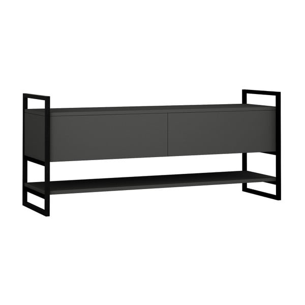 Антрацитна телевизионна масичка Metola Anthracite - Homitis