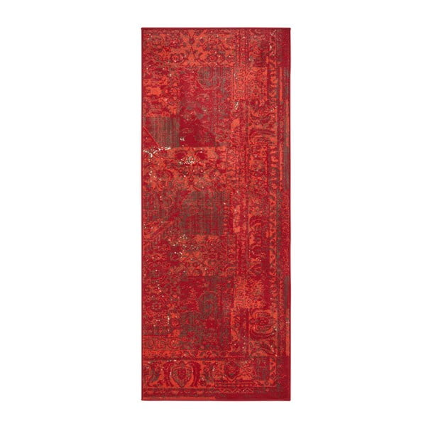 Червен бегач Празник , 80 x 250 cm Plume - Hanse Home