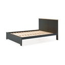 Антрацитно двойно легло 140x190 cm Akira - Marckeric