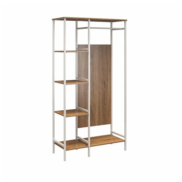 Гардероб в орех 95x180 cm Modine - Støraa-image-3
