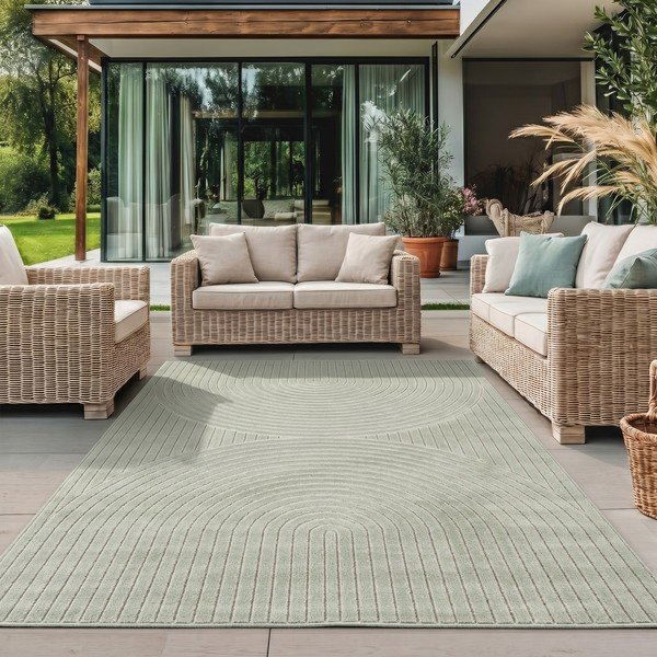Зелен килим за открито и закрито 80x150 cm Nova 1201 – Ayyildiz Carpets-image-1