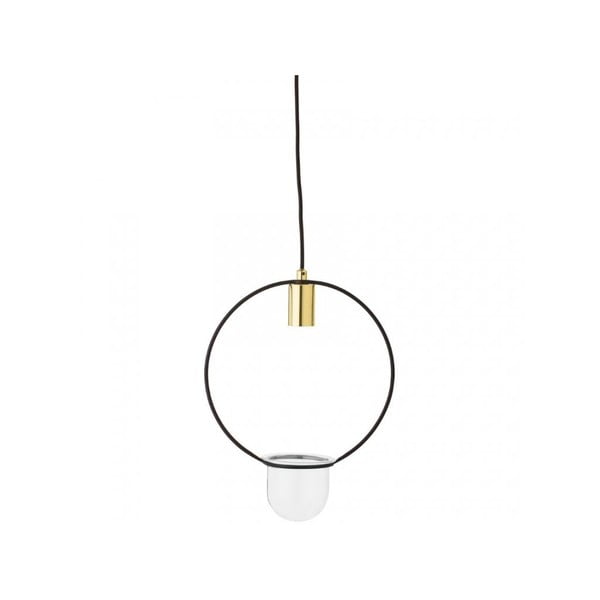 Висящо осветително тяло със саксия за цветя Висулка - Bloomingville-image-1