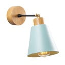 Тюркоазена/в естествен цвят стенна лампа ø 14 cm Manavgat – Opviq lights