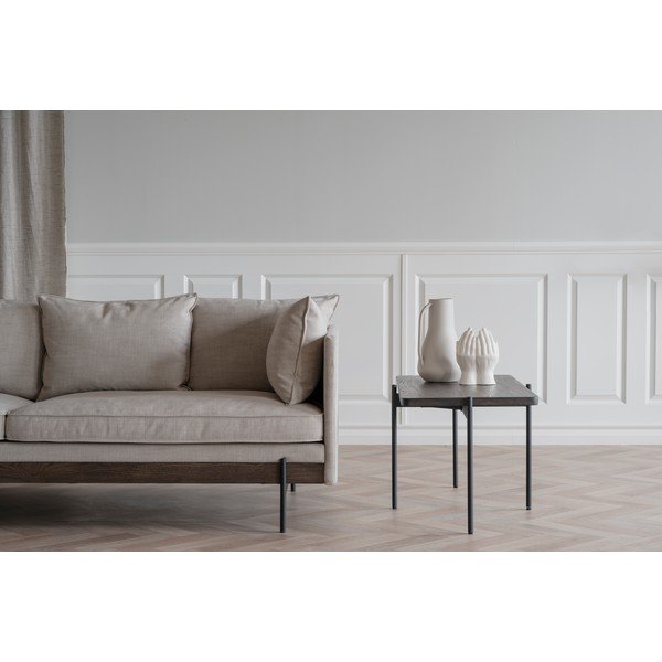 Масичка за кафе от кафява ясенова дървесина 95 x 50 cm Shelton - Rowico-image-4