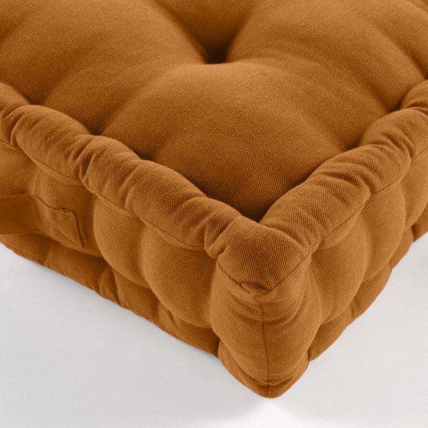 Кафяв пуф Twily – douceur d'intérieur-image-1