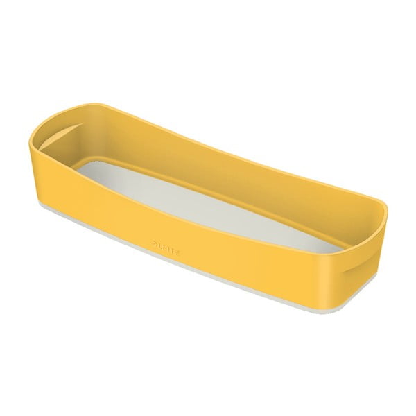 Жълт пластмасов органайзер за канцеларски материали MyBox - Leitz