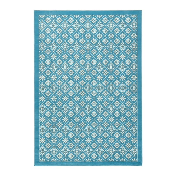 Světle modrý koberec Hanse Home Gloria Tile, 120 x 170 cm
