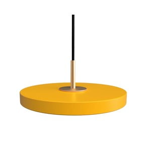 LED висящо осветително тяло с метален абажур в цвят жълта охра ø 15 cm Asteria Micro – UMAGE