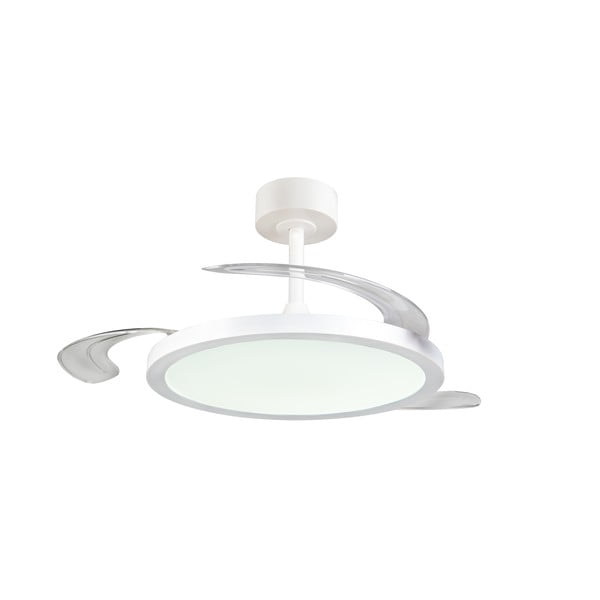 Бяло LED осветително тяло за таван Kasfjord – Trio-image-2