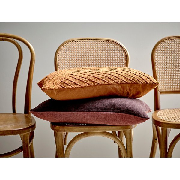 Оранжева памучна възглавница Amanda, 40 x 60 cm Diagonal - Södahl-image-1