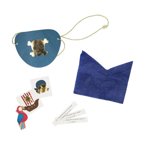 Парти аксесоари в комплект от 3 бр. Pirate Skulls Surprise Balls – Meri Meri-image-2