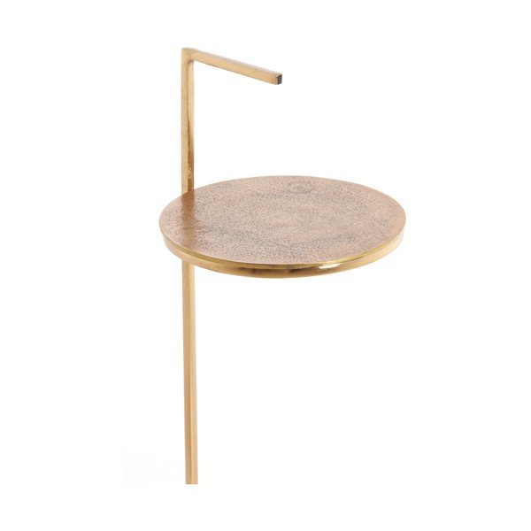 Кръгла странична масичка с мраморна плоча ø 26 cm Leda – Light & Living-image-4