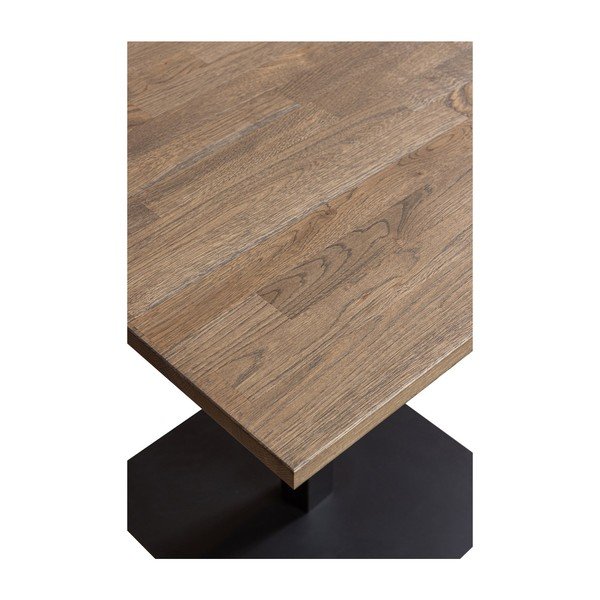 Трапезна маса с дъбова дървена плоскост 80x80 cm Tablo – WOOOD-image-2