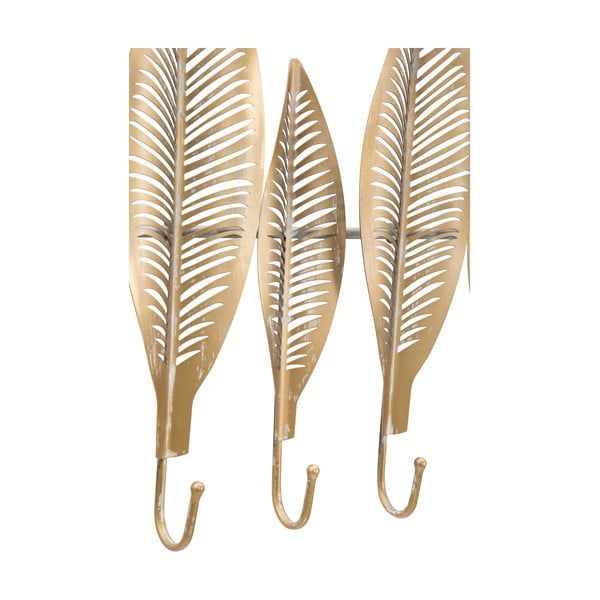 Метална стенна закачалка златна Long Leaf – Mauro Ferretti-image-3