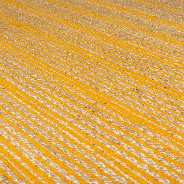 Жълт килим от юта , 160 x 230 cm Equinox - Flair Rugs-image-2
