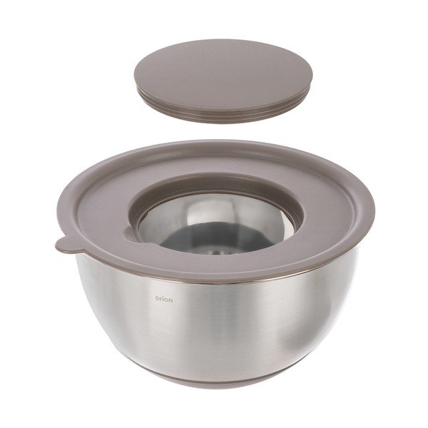 Купа от неръждаема стомана в сребрист цвят ø 26 cm Beige – Orion-image-2
