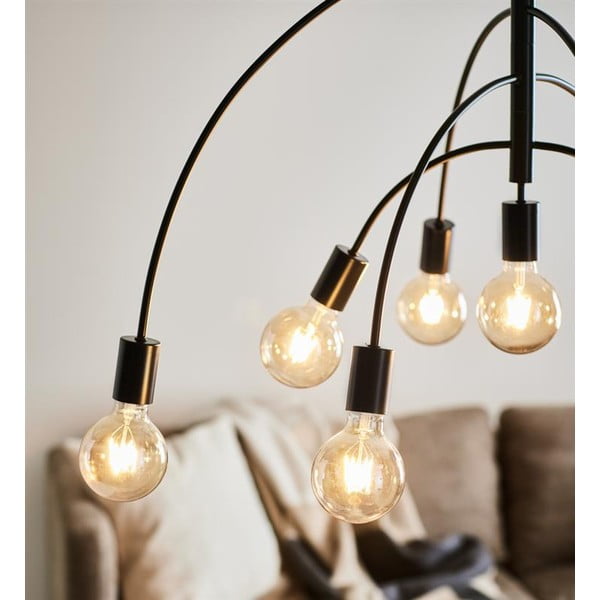 Черно висящо таванно осветително тяло, ширина 94,5 cm Lavello - Markslöjd-image-1