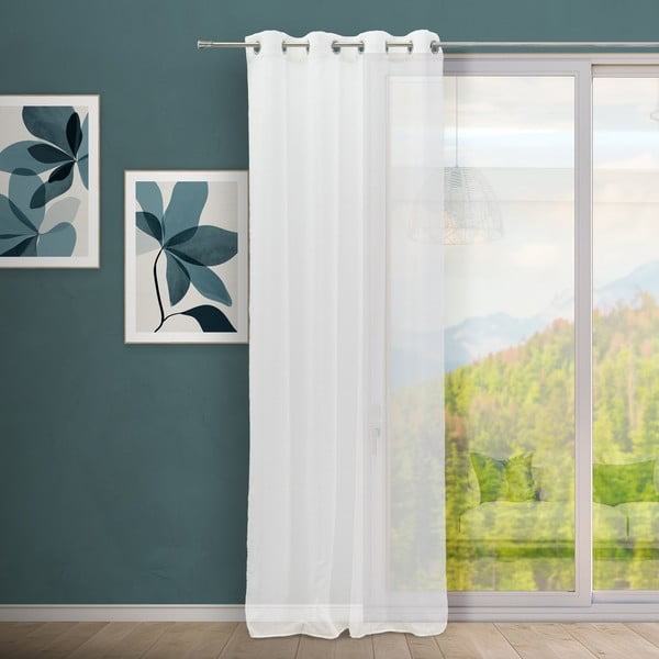 Бяло перде 140x260 cm Gentle – Casa Selección-image-1