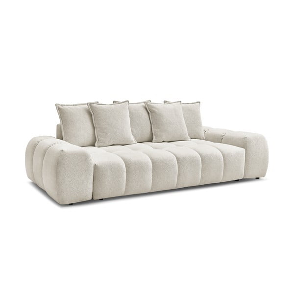 Бял шенилов диван 278 cm Everest – Bobochic Paris-image-3