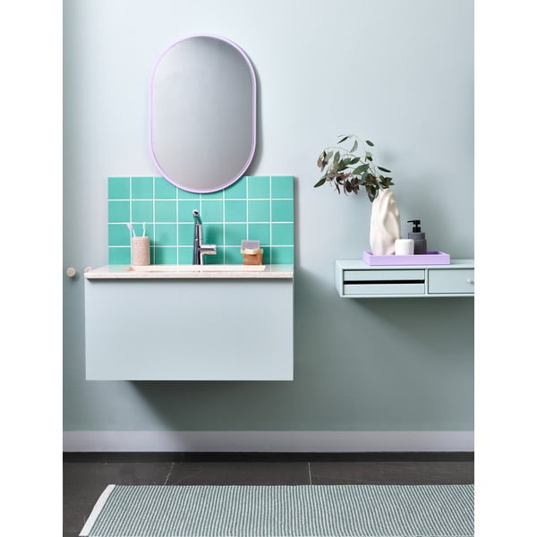 Светлозелен килим за открито и закрито 140x200 cm Mono Sage Army – Pappelina-image-3